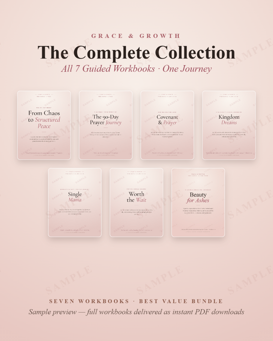 Grace & Growth™ Complete Journey Collection — All Seven Workbooks