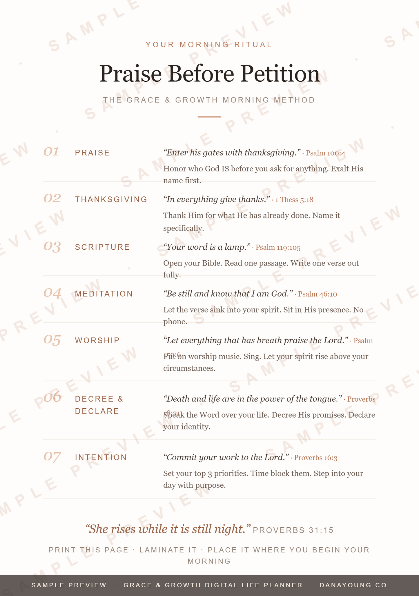 Grace & Growth Digital Life Planner - Linked Edition| Faith-Driven Planning for Women | Clickable Digital Planner | GoodNotes iPad PDF
