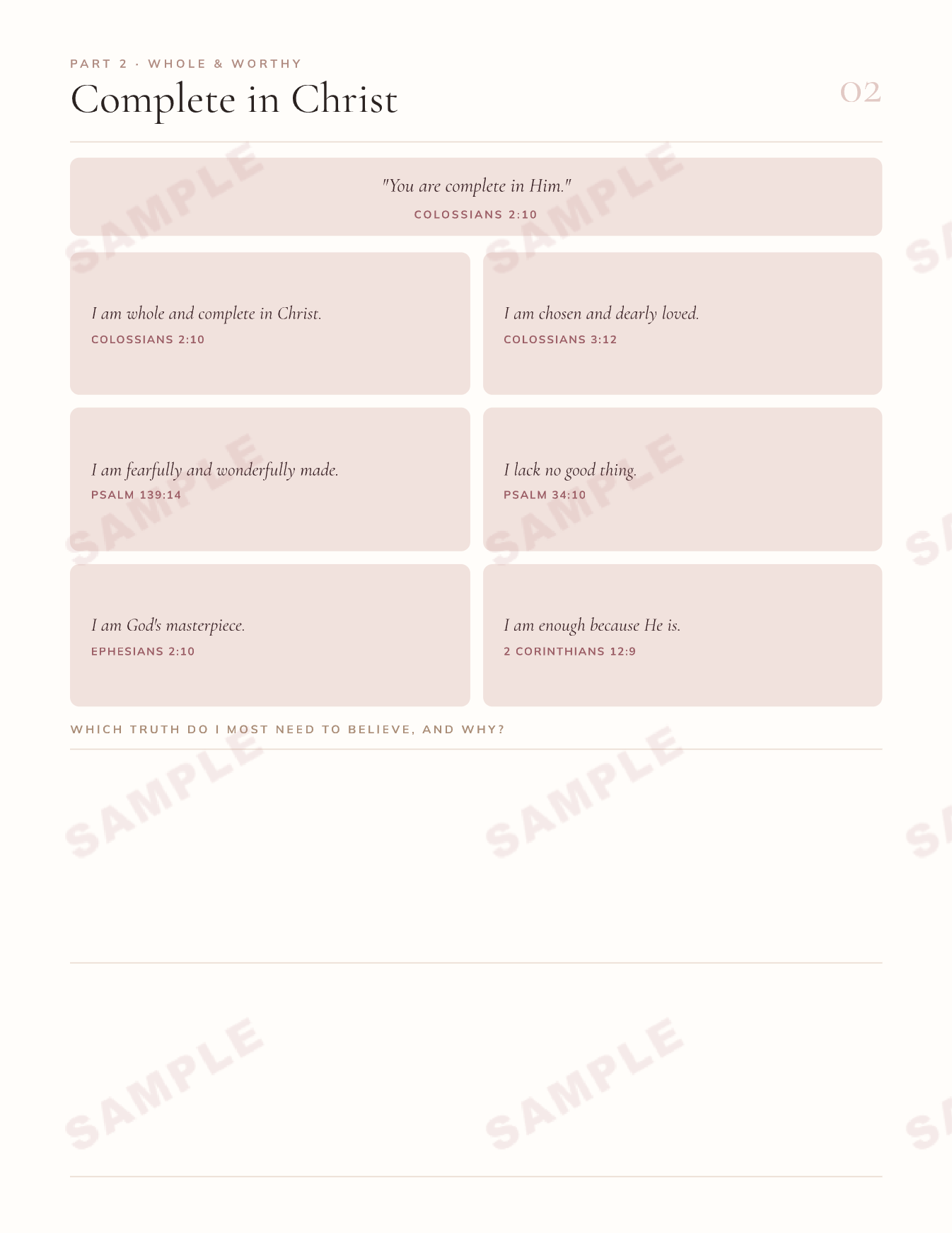 Worth the Wait: A Faith Workbook for Single Women Waiting on God | Becoming Whole in the Single Season (Printable)